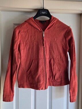 EUC Harold's Sweater Hoodie with Full Zipper, Women's Large 2 pockets